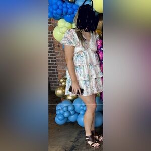 Entro Multicolor Floral Dress